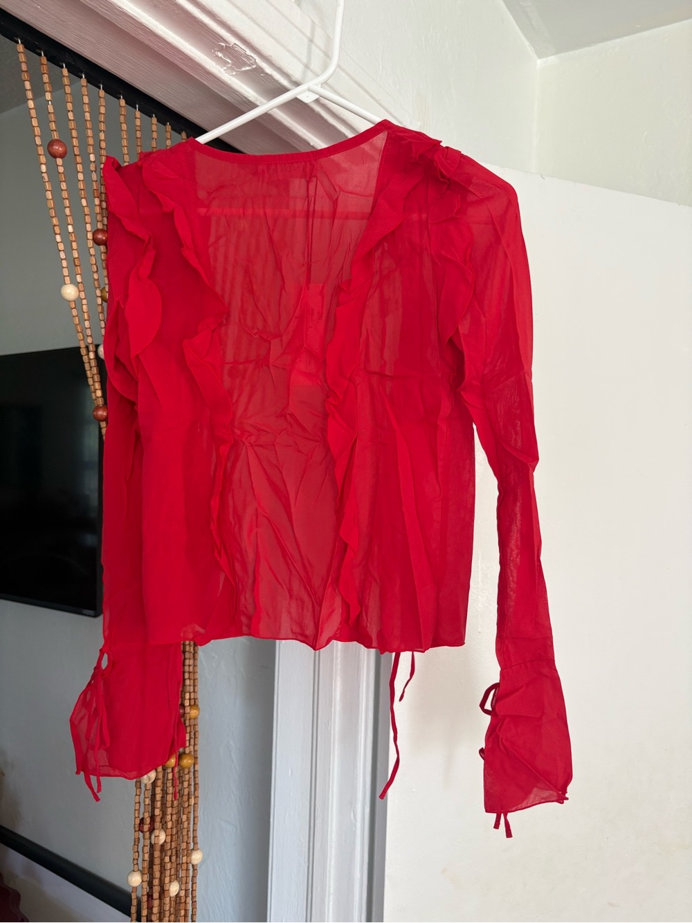 INDAH CLOTHING Amelia Top Red